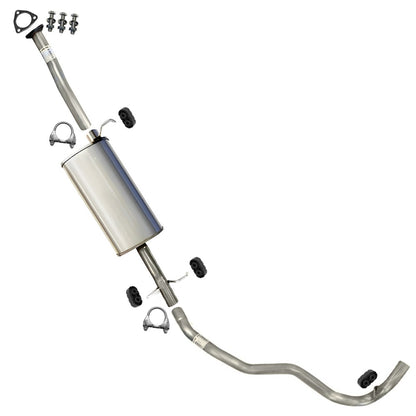 1996-1997 Chevy S10, GMC Sonoma, Isuzu Hombre 2.2L Exhaust Pipe, Muffler and Tail Pipe