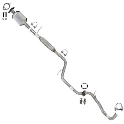 2010-2011 Mazda 3 2.0L Rear Catalytic w/ Exhaust Pipes Kit | Stainless Steel