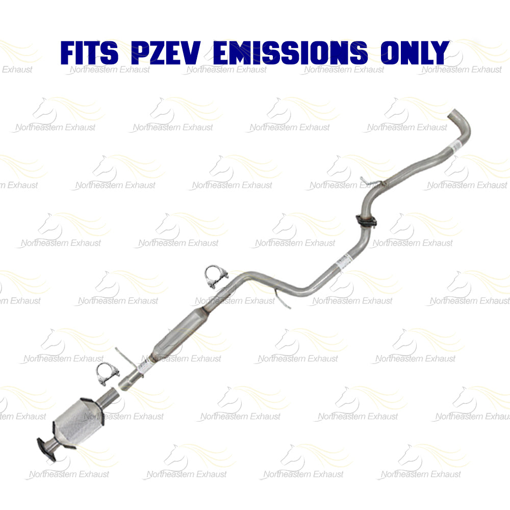 2010-2011 Mazda 3 2.0L Rear Catalytic w/ Exhaust Pipes Kit | Stainless Steel