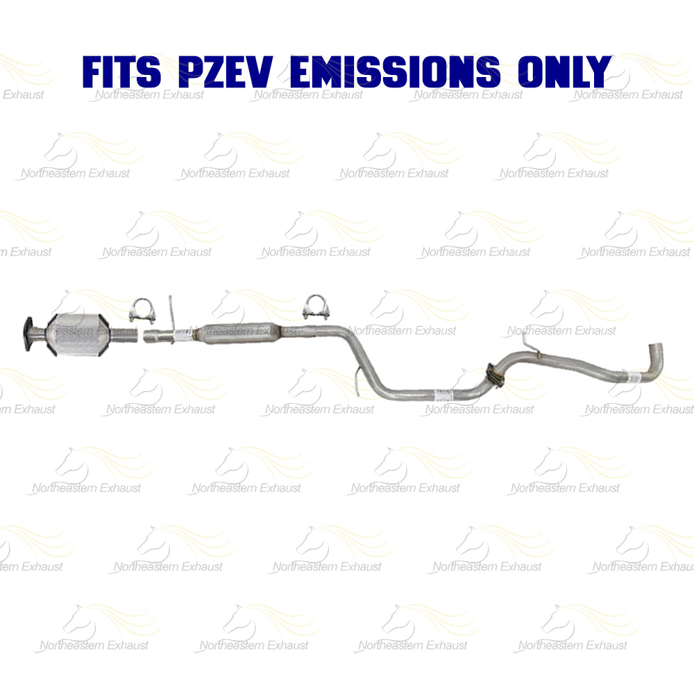 2010-2011 Mazda 3 2.0L Rear Catalytic w/ Exhaust Pipes Kit | Stainless Steel