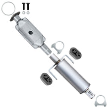 2010-2011 Mercury Milan 2.5L Rear Catalytic w/ Resonator Pipe Exhaust Kit | Stainless Steel
