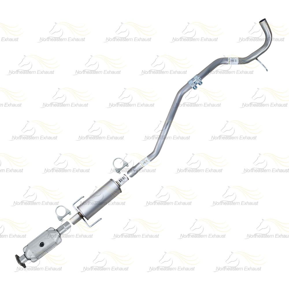 2010-2011 Mercury Milan 2.5L Rear Catalytic w/ Resonator & Intermediate Pipe Kit | Stainless Steel
