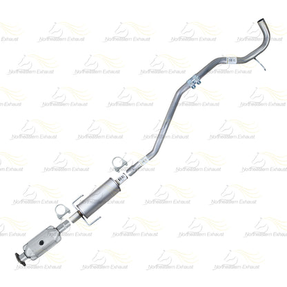 2010-2012 Ford Fusion 2.5L Rear Catalytic w/ Resonator & Intermediate Pipe Kit | Stainless Steel