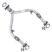 2009-2013 Infiniti G37 3.7L Exhaust Front Flex Y Pipe | AWD with Sedan Models | Stainless Steel