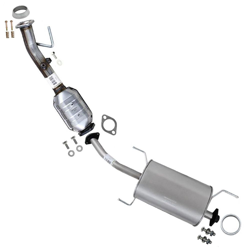 EPA Rear Catalytic w/ Muffler Exhaust Kit fits: 2015-18 Chevy City Express 2.0L