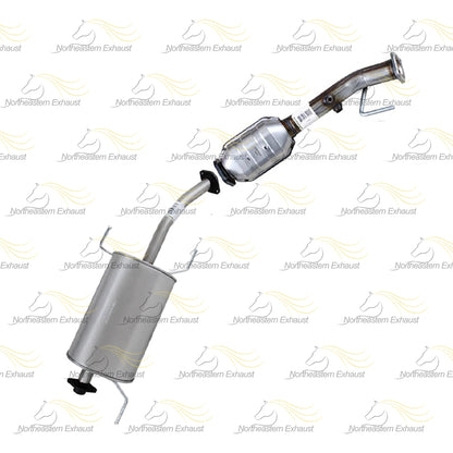 EPA Rear Catalytic w/ Muffler Exhaust Kit fits: 2015-18 Chevy City Express 2.0L