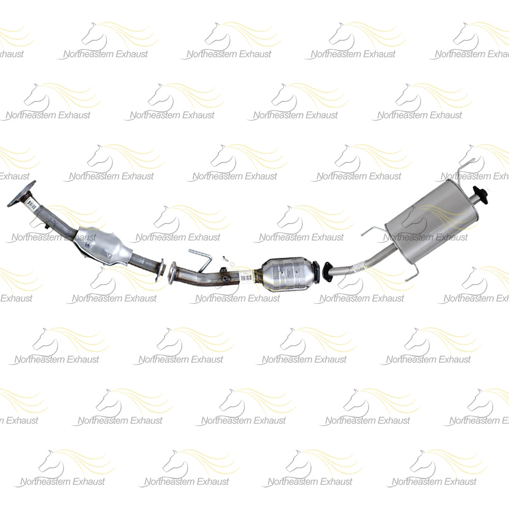 2013-2020 Nissan NV20 2.0L EPA Front & Rear Catalytic Muffler Kit