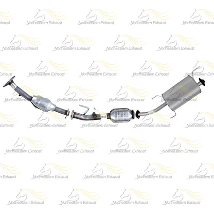 2013-2020 Nissan NV20 2.0L EPA Front & Rear Catalytic Muffler Kit