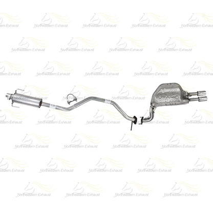 2009-2013 Mazda 6 2.5L Exhaust Resonator with Muffler Kit | Stainless Steel