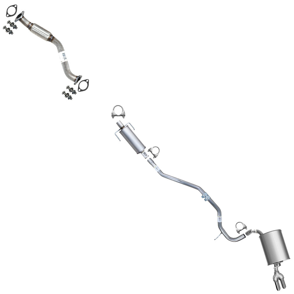 2010-2011 Mercury Milan 2.5L Front Pipe Exhaust System Kit | Stainless Steel