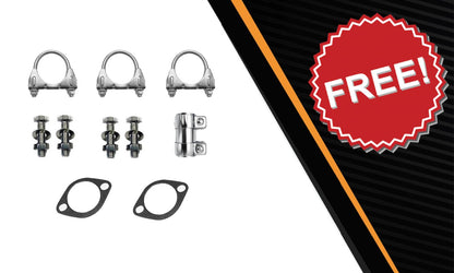 2010-2012 Ford Fusion 2.5L Front Pipe Exhaust System Kit | Stainless Steel