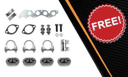 2007-2009 Mercury Milan 2.3L Manifold Converter & Exhaust Pipes w/ Muffler Kit | EPA Approved