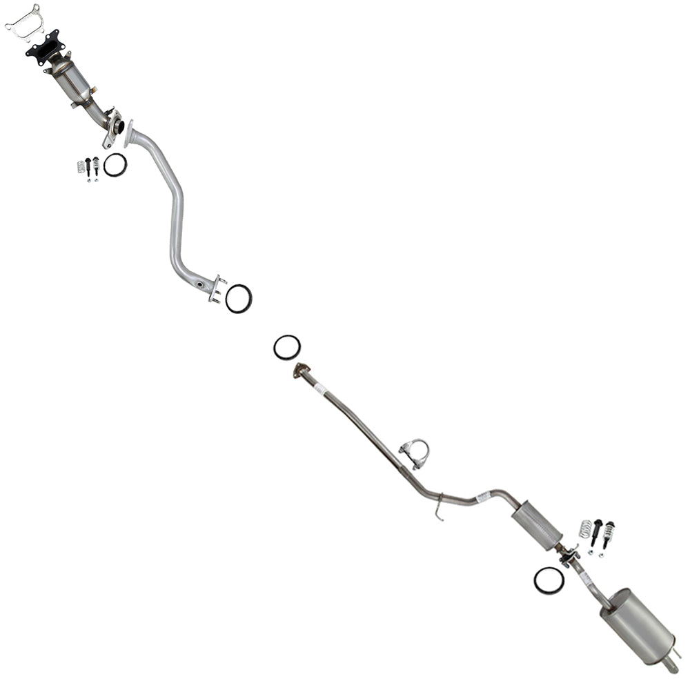 2014-15 Honda Civic 1.8L EPA Manifold Catalytic & Front Pipe Exhaust System Kit