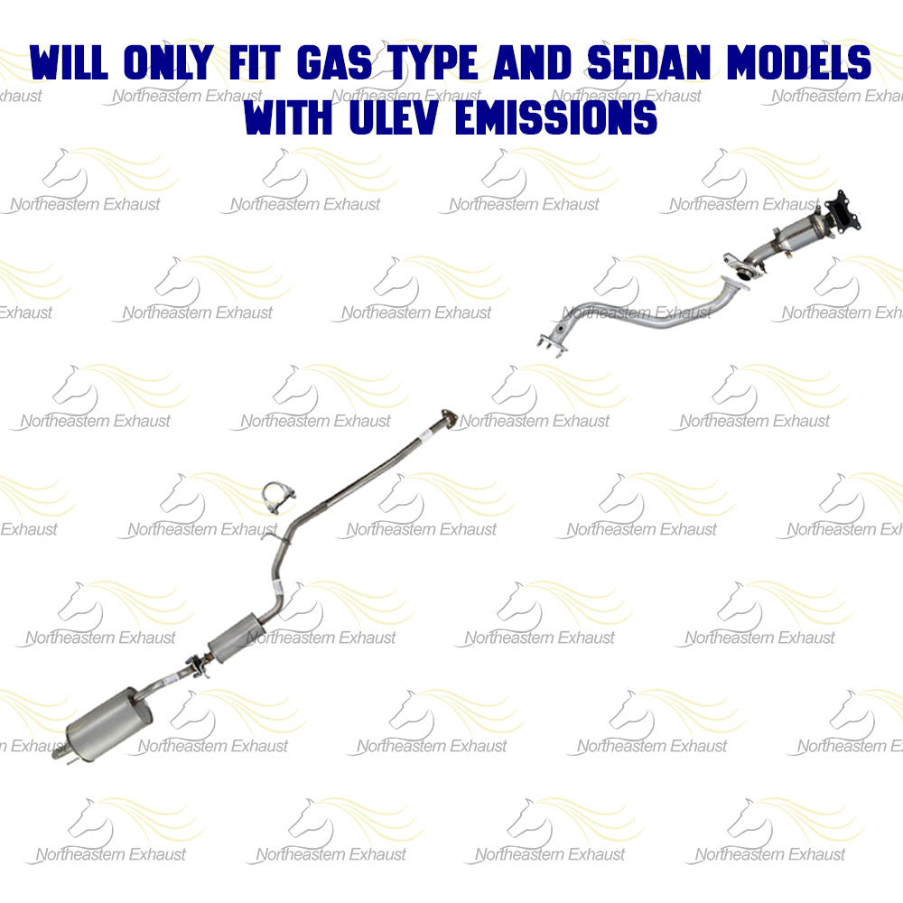 2014-15 Honda Civic 1.8L EPA Manifold Catalytic & Front Pipe Exhaust System Kit