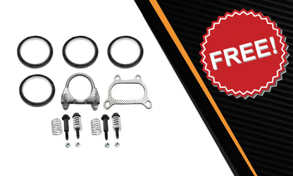 2014-15 Honda Civic 1.8L EPA Manifold Catalytic & Front Pipe Exhaust System Kit