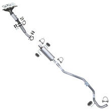 2007-2009 Ford Fusion & Mercury Milan 2.3L Manifold Catalytic w/ Exhaust Pipes Resonator and Muffler Kit | EPA Approved
