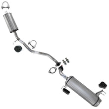 2012-2013 Kia Soul 2.0L Exhaust Resonator Pipe & Muffler Kit | Stainless Steel