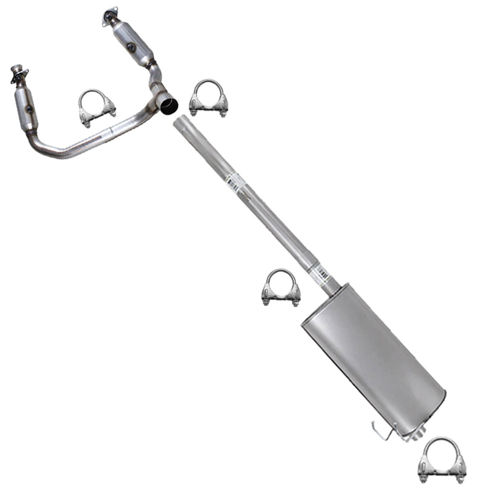 2009-2010 Dodge Ram 1500 5.7L 120in WB EPA Approved Catalytic Front Pipe Muffler Kit