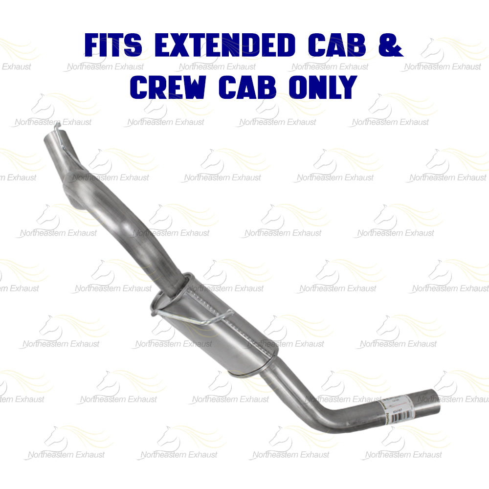2005-2010 Dodge Dakota 3.7L & 4.7L Exhaust Tail Pipe | Stainless Steel