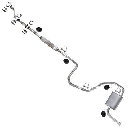 2004 Chevrolet Malibu 3.5L Front Pipe, Resonator, Intermediate Pipe, Muffler Kit | Stainless Steel