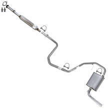 2004-2006 Chevy Malibu 3.5L Exhaust Resonator, Pipe and Muffler