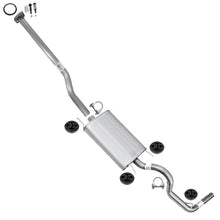 2005-2012 Toyota Tacoma 4.0L 128in WB Exhaust Pipe w/ Muffler Kit | Stainless Steel