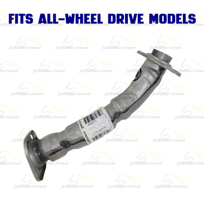 2014-2019 Mitsubishi Outlander 2.4L Exhaust Front Pipe AWD | Stainless Steel
