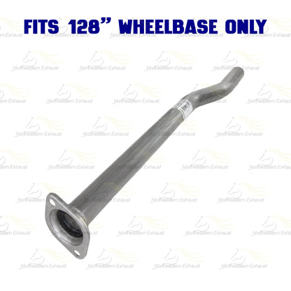 2013-2015 Toyota Tacoma 4.0L 128in WB Intermediate Pipe w/ Muffler Exhaust Kit | Stainless Steel