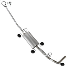 2013-2015 Toyota Tacoma 4.0L 140in WB Intermediate Pipe w/ Muffler Exhaust Kit | Stainless Steel