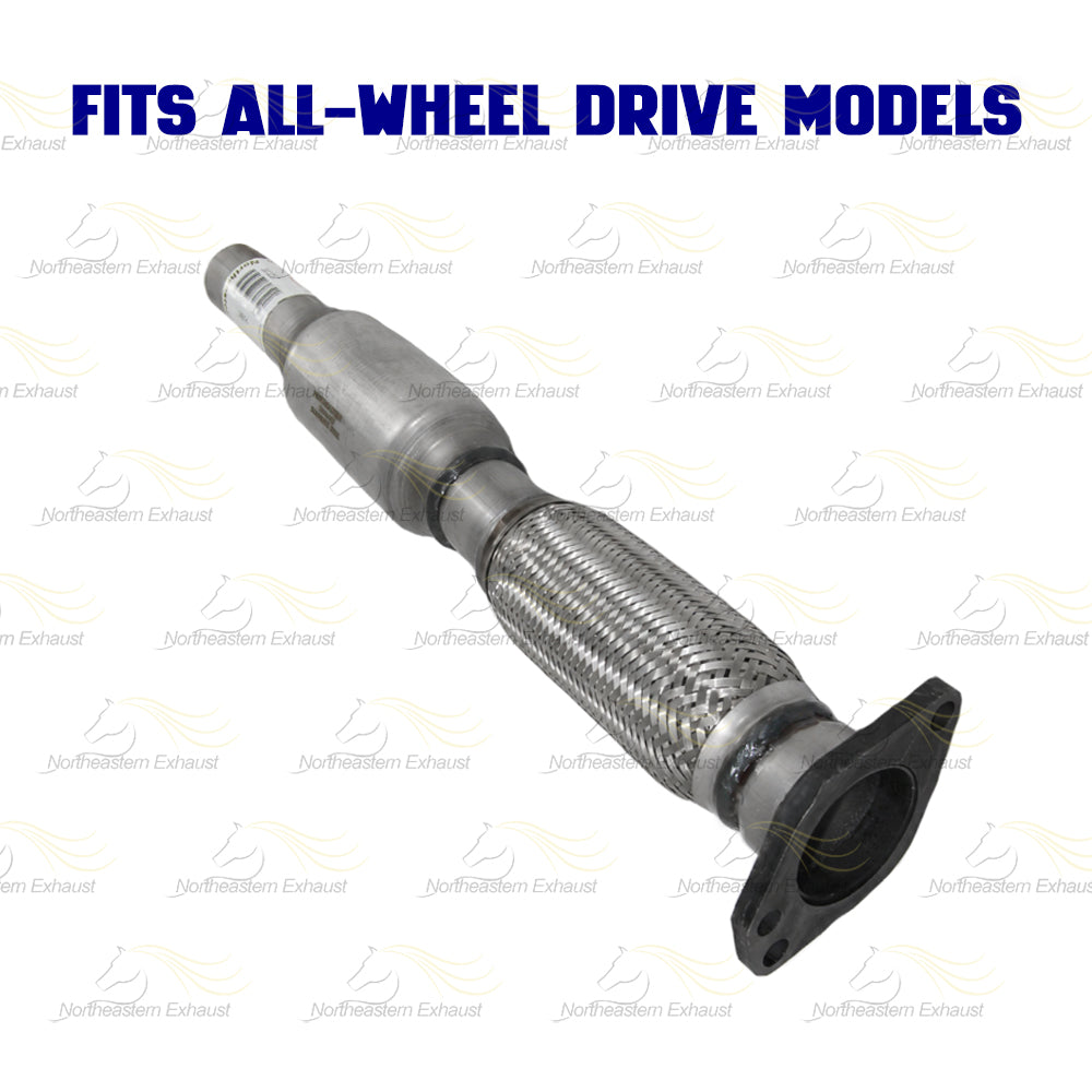 2007-2012 Lincoln MKZ 3.5L AWD Exhaust Resonator Flex Pipe | Stainless Steel