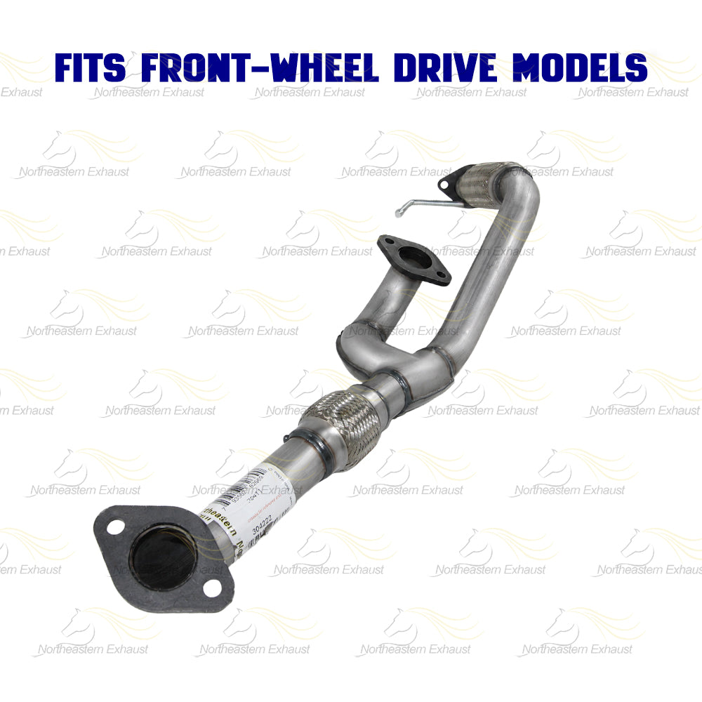 2013-2018 Hyundai Santa Fe 3.3L FWD Exhaust Flex Y Pipe | Stainless Steel