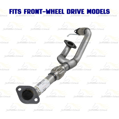 2013-2018 Hyundai Santa Fe 3.3L FWD Exhaust Flex Y Pipe | Stainless Steel