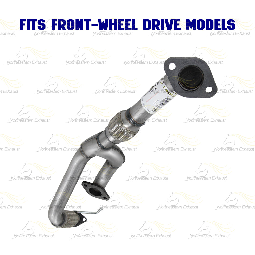 2013-2018 Hyundai Santa Fe 3.3L FWD Exhaust Flex Y Pipe | Stainless Steel