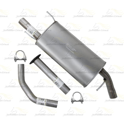 2014-2019 Toyota Highlander 3.5L Exhaust Muffler Assembly | Stainless Steel