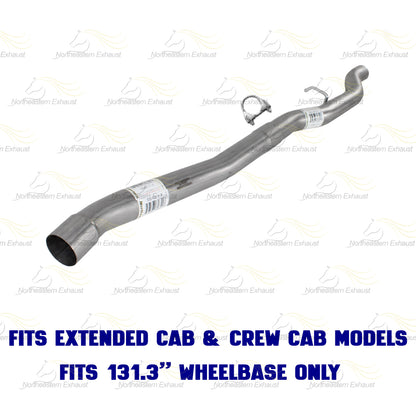 2007 Mitsubishi Raider 4.7L, 2008-2009 Mitsubishi Raider 3.7L Cat-Back Exhaust Kit | Stainless Steel