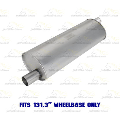 2011 RAM Dakota 3.7L & 4.7L Exhaust Muffler & Tail Pipe Kit | Stainless Steel