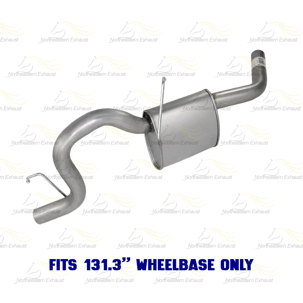 2011 RAM Dakota 3.7L & 4.7L Exhaust Muffler & Tail Pipe Kit | Stainless Steel