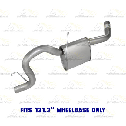 2011 RAM Dakota 3.7L & 4.7L Exhaust Muffler & Tail Pipe Kit | Stainless Steel