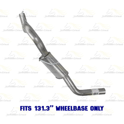 2011 RAM Dakota 3.7L & 4.7L Exhaust Muffler & Tail Pipe Kit | Stainless Steel
