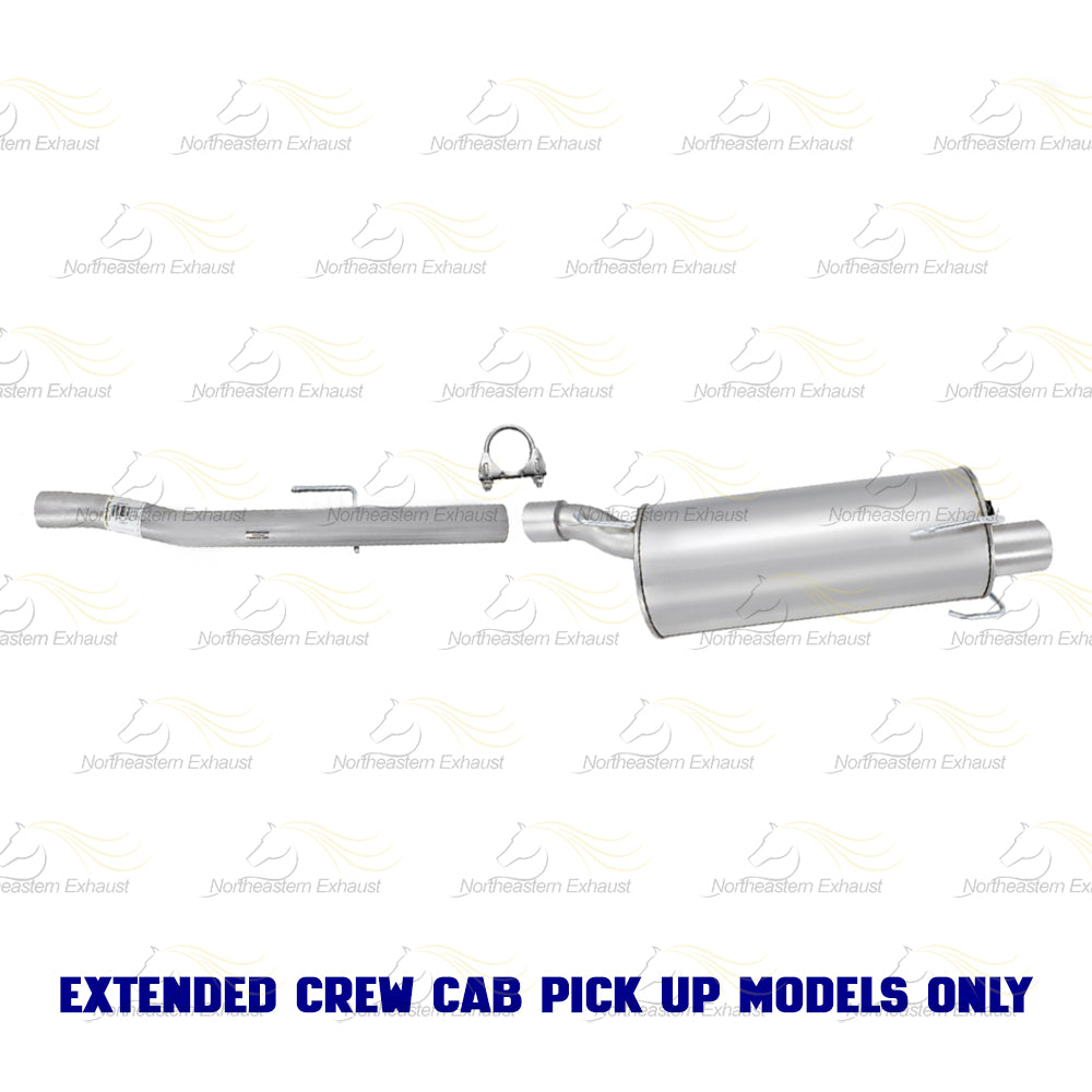 2006-2008 Dodge Ram 1500 5.7L Exhaust Intermediate Pipe & Muffler Kit | Stainless Steel
