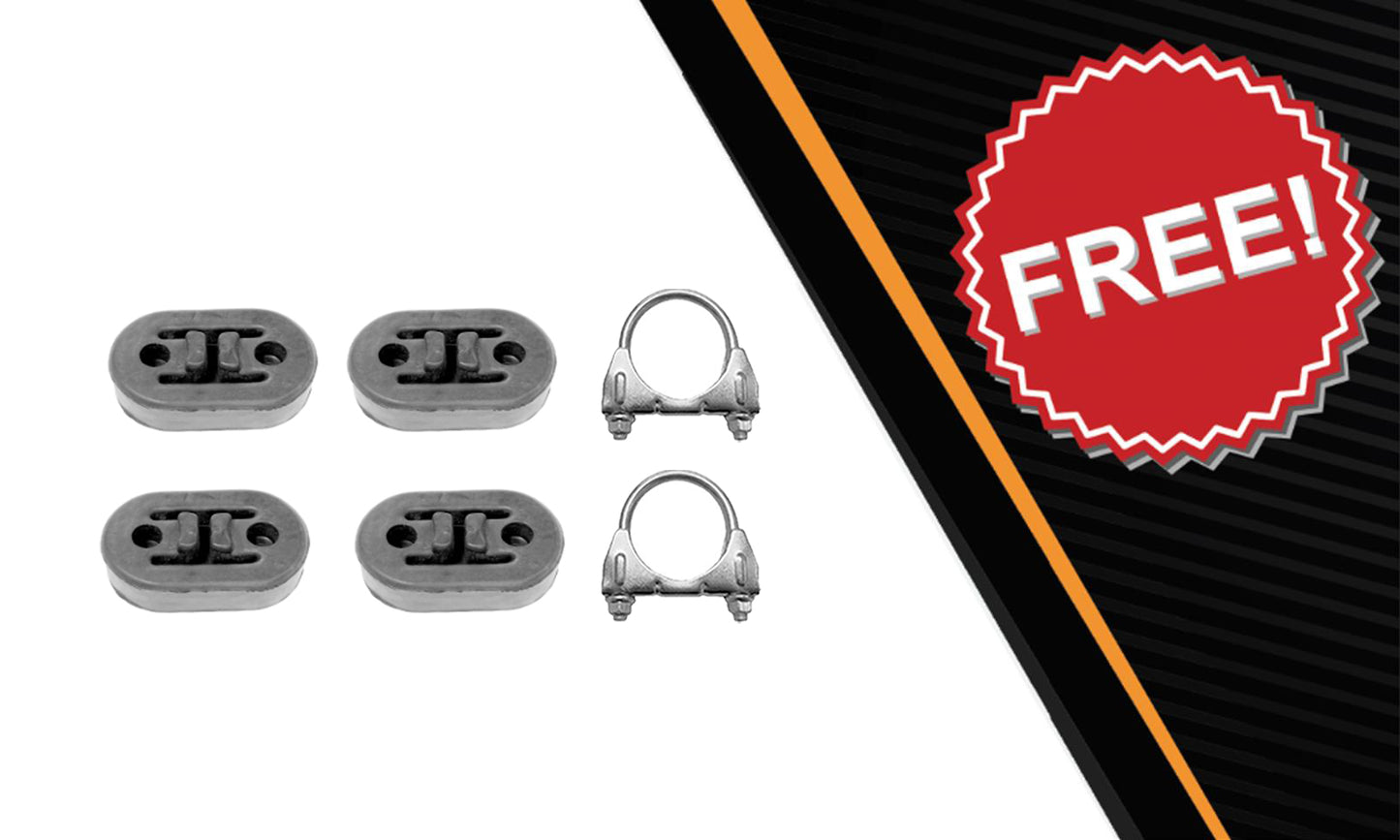 2006-2008 Dodge Ram 1500 5.7L Exhaust Intermediate Pipe & Muffler Kit | Stainless Steel