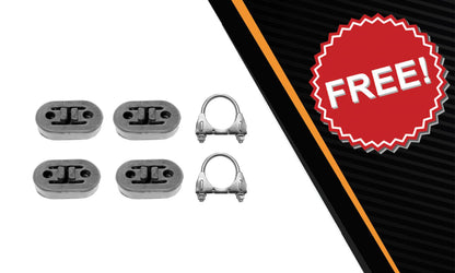 2006-2008 Dodge Ram 1500 5.7L Exhaust Intermediate Pipe & Muffler Kit | Stainless Steel