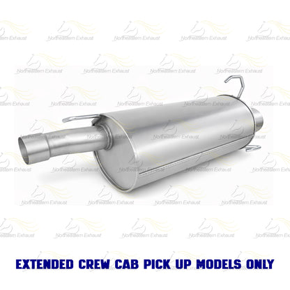 2006-2009 Dodge Ram 2500 5.7L Exhaust Intermediate Pipe & Muffler Kit | Stainless Steel