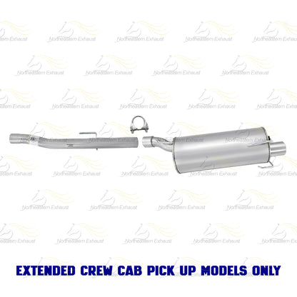 2006-2009 Dodge Ram 2500 5.7L Exhaust Intermediate Pipe & Muffler Kit | Stainless Steel