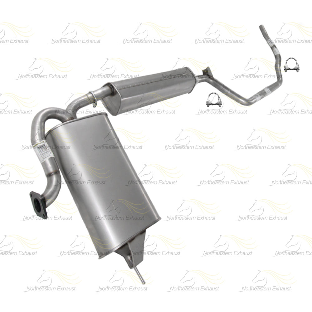 2004-2009 Nissan Quest 3.5L Exhaust Muffler & Resonator Kit | Stainless Steel