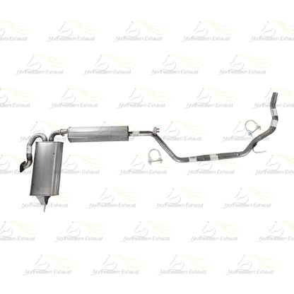 2004-2009 Nissan Quest 3.5L Exhaust Muffler & Resonator Kit | Stainless Steel