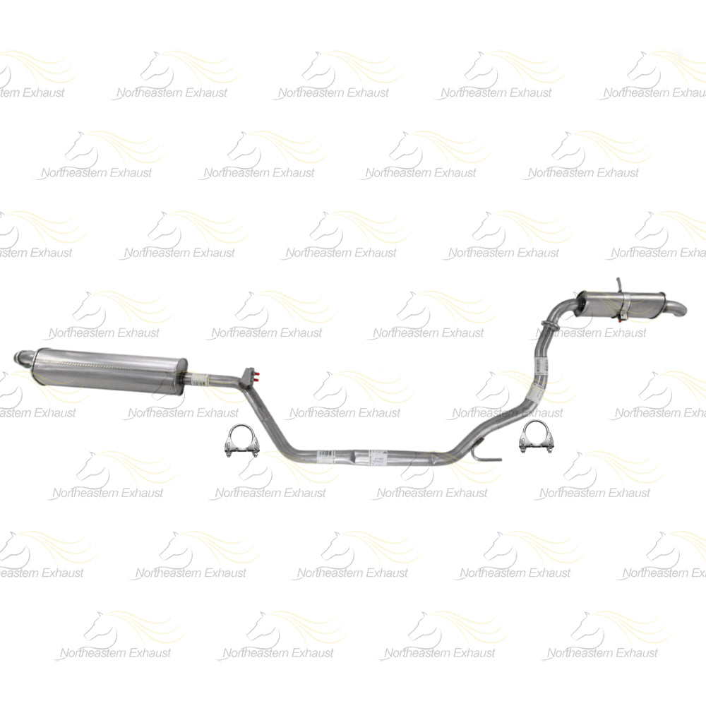 2004-2009 Nissan Quest 3.5L Exhaust Resonator and Tail Pipe Kit | Stainless Steel