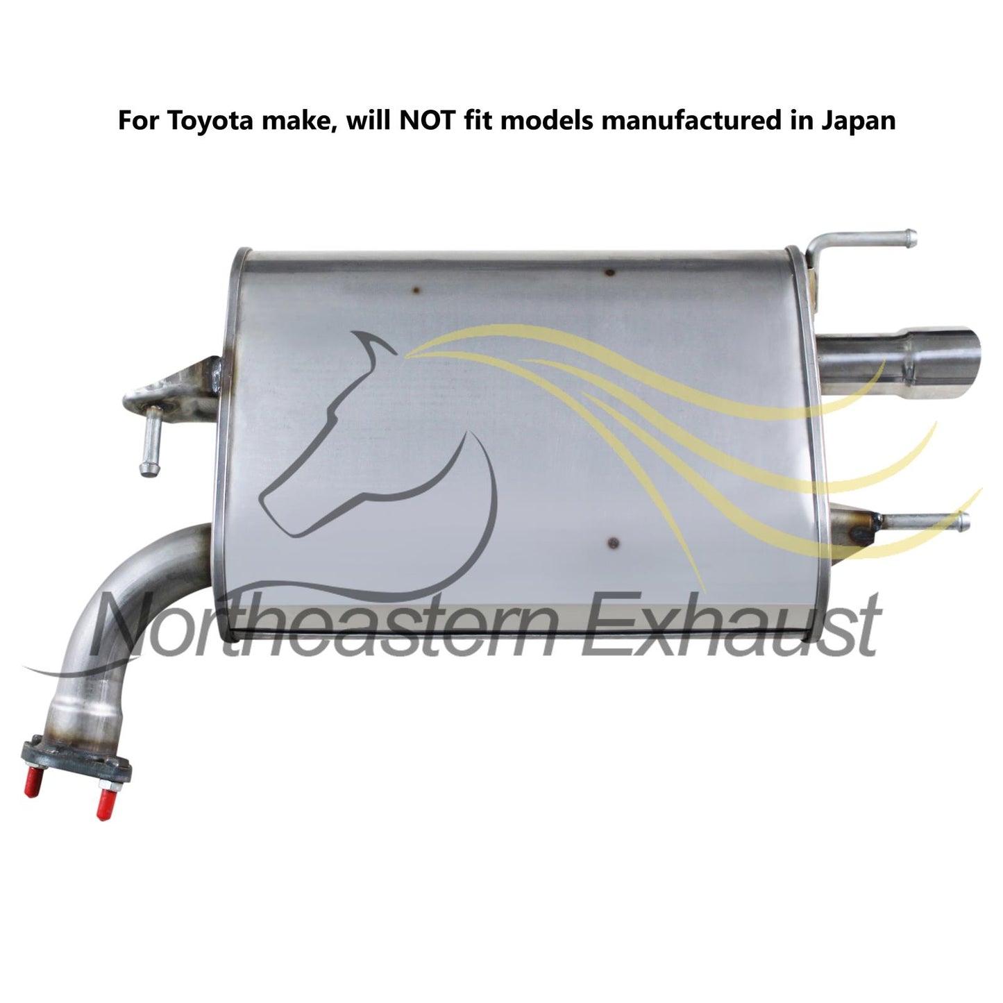 2007-2011 Toyota Camry 3.5L Passenger Side Exhaust Muffler