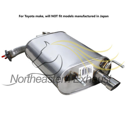 2007-2011 Toyota Camry 3.5L Passenger Side Exhaust Muffler