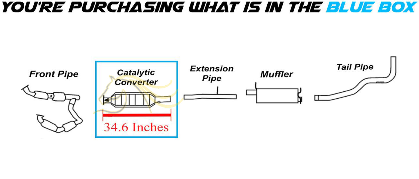 2005-2016 Ford E350/E450 Super Duty Exhaust Catalytic Converter  | EPA Approved
